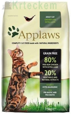 Applaws granule cat Adult Chicken & Lamb 2x7,5 kg