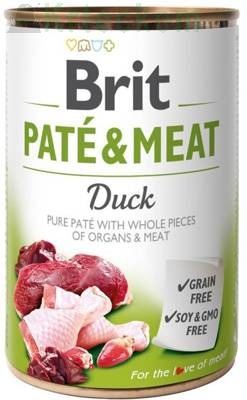 BRIT PATE & MEAT DUCK 12x400g