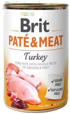 BRIT PATE & MEAT TURKEY 24x400g