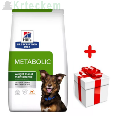 HILL'S PD Prescription Diet Metabolic Canine 12kg + PŘEKVAPENÍ ZDARMA !!!!