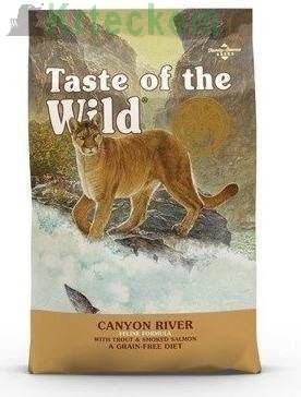 TASTE OF THE WILD Cat Canyon River Feline 6,6 kg + Překvapení pro kočku