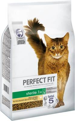  Perfect Fit™ - suché kompletní krmivo pro dospělé kočky po kastraci, bohaté na kuřecí maso 7kg