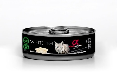 ALPHA SPIRIT White fish Bílá ryba 85 g