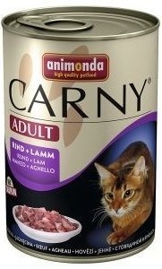 Animonda Carny Adult konzerva hovězí/jehněčí 400g 