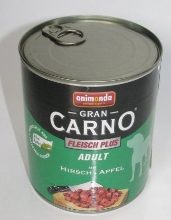 Animonda Dog konzerva GranCarno Original Adult jelení maso & jablka 800g