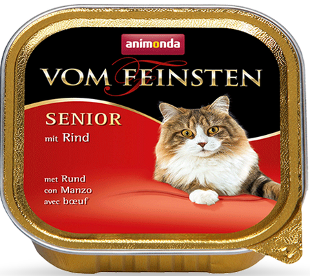 Animonda Vom Feinsten Senior Cat hovězí 100g