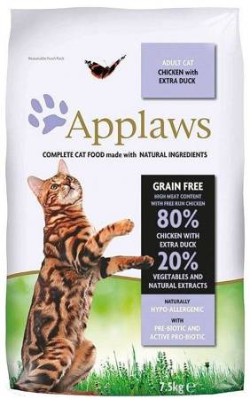 Applaws cat Adult Chicken & Duck 7,5 kg + PŘEKVAPENÍ ZDARMA 