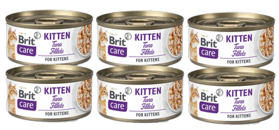 BRIT Care Cat Kitten Tuna 6x70g