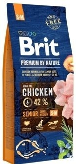 BRIT Premium By Nature Senior S+M 2x15kg