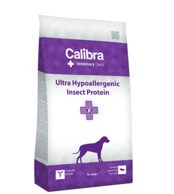 Calibra Veterinary Diets Dog Ultra Hypoallergenic Insect Protein 2kg