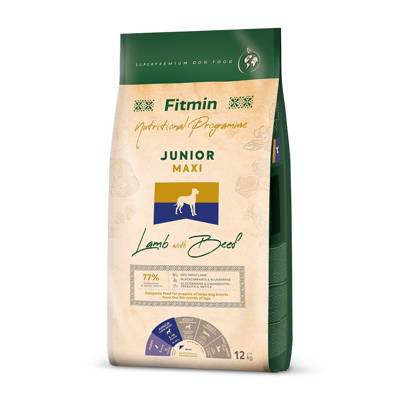 FITMIN Maxi Junior Lamb&Beef 12kg