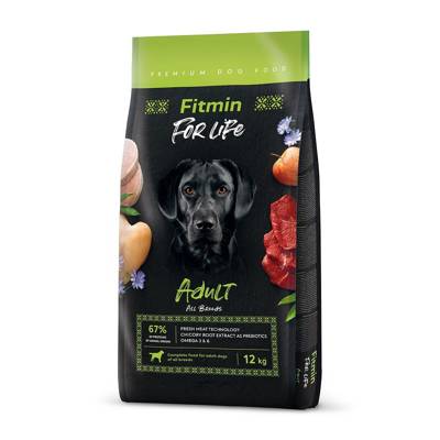 Fitmin For Life Adult drůbeží vepřové a hovězí 2x12 kg SLEVA 3%