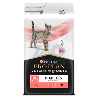 Purina Veterinary Diets Feline DM Diabetes Management 5 kg + PŘEKVAPENÍ ZDARMA !!!