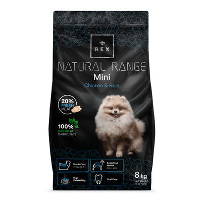 Rex Natural Range Mini Chicken & Rice 8kg