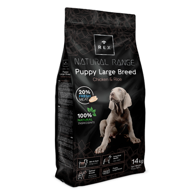 Rex Natural Range Puppy Large Breed Chicken & Rice 14kg