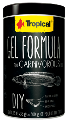 TROPICAL Gel Formula For Carnivorous Fish 1000ml