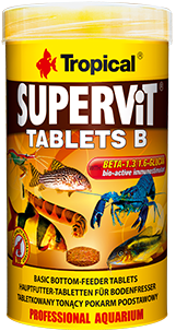 TROPICAL SuperVit Tablets B 250ml 830ks.