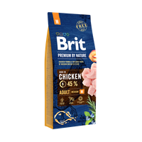 BRIT Premium By Nature Adult M 15kg 