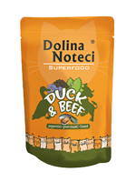 DOLINA NOTECI Superfood kachna a hovězí maso sáček 85g