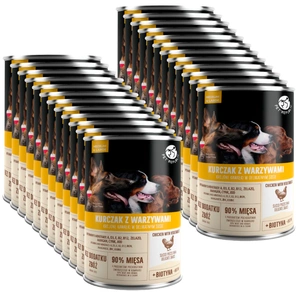 PetRepublic kousky v omáčce s kuřecím masem a zeleninou 24x800g 