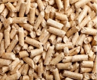 EcoPellet Ekologické dřevěné pelety pro kočky, prasata, králíky 15kg + LAB V Lososový olej pro psy a kočky 500ml