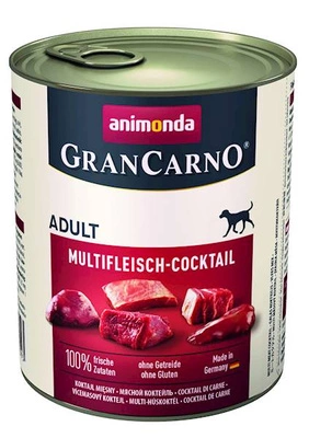 ANIMONDA GranCarno Adult Dog masový koktejl 12x800g