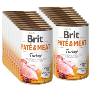 BRIT PATE & MEAT TURKEY 24x400g
