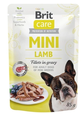 Brit Care Mini Lamb fillets in gravy 12x85g
