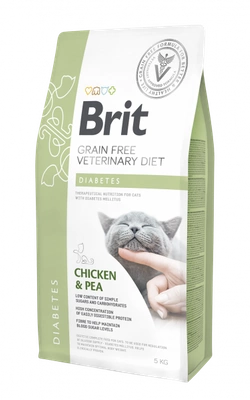 Brit gf veterinary diets cat diabetes 400g