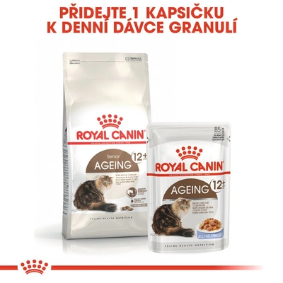 ROYAL CANIN  Ageing +12 4kg + PŘEKVAPENÍ ZDARMA !!!