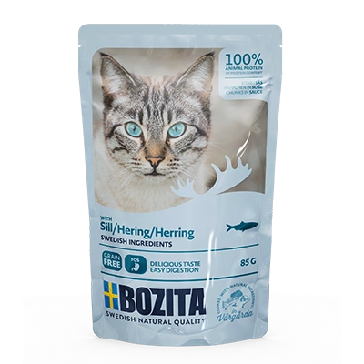 BOZITA Kousky v omáčce se sledě (sáček) 85g