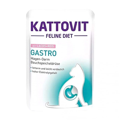 Kattovit Gastro losos 85g sáček