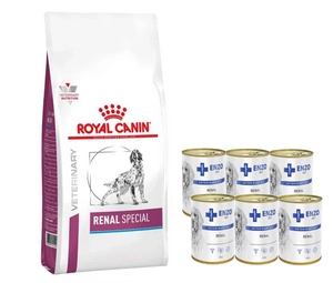 ROYAL CANIN Renal Special Canine RSF 13 10kg + ENZO VET Renal 6x400g