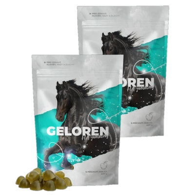 GELOREN HA gel na podporu kloubů pro koně 2x450G