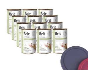 BRIT GF Veterinary Diets Dog Diabetes 12x400g + víko plechovky ZDARMA