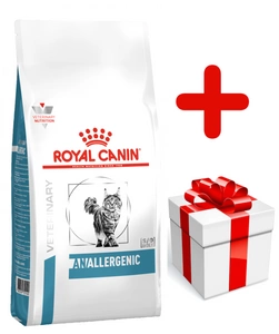 Royal Canin Veterinary Diet Feline Anallergenic 4kg + PŘEKVAPENÍ PRO KOČKU GRSTIS !!!!!!!!!!