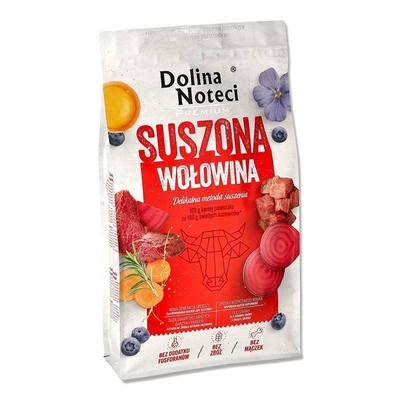 DOLINA NOTECI Premium Beef - sušené krmivo pro psy 9kg + překvapení pro vašeho psa ZDARMA