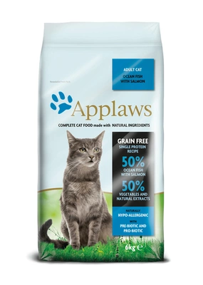 Applaws Cat Adult Ocean Fish&Salmon 6kg + PŘEKVAPENÍ ZDARMA 