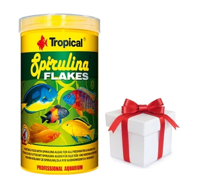 TROPICAL Spirulina Flakes 5000ml + vzorek krmiva pro ryby ZDARMA