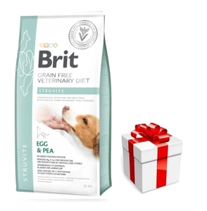 Brit GF veterinary diets dog Struvite 12kg + překvapení pro vašeho psa ZDARMA